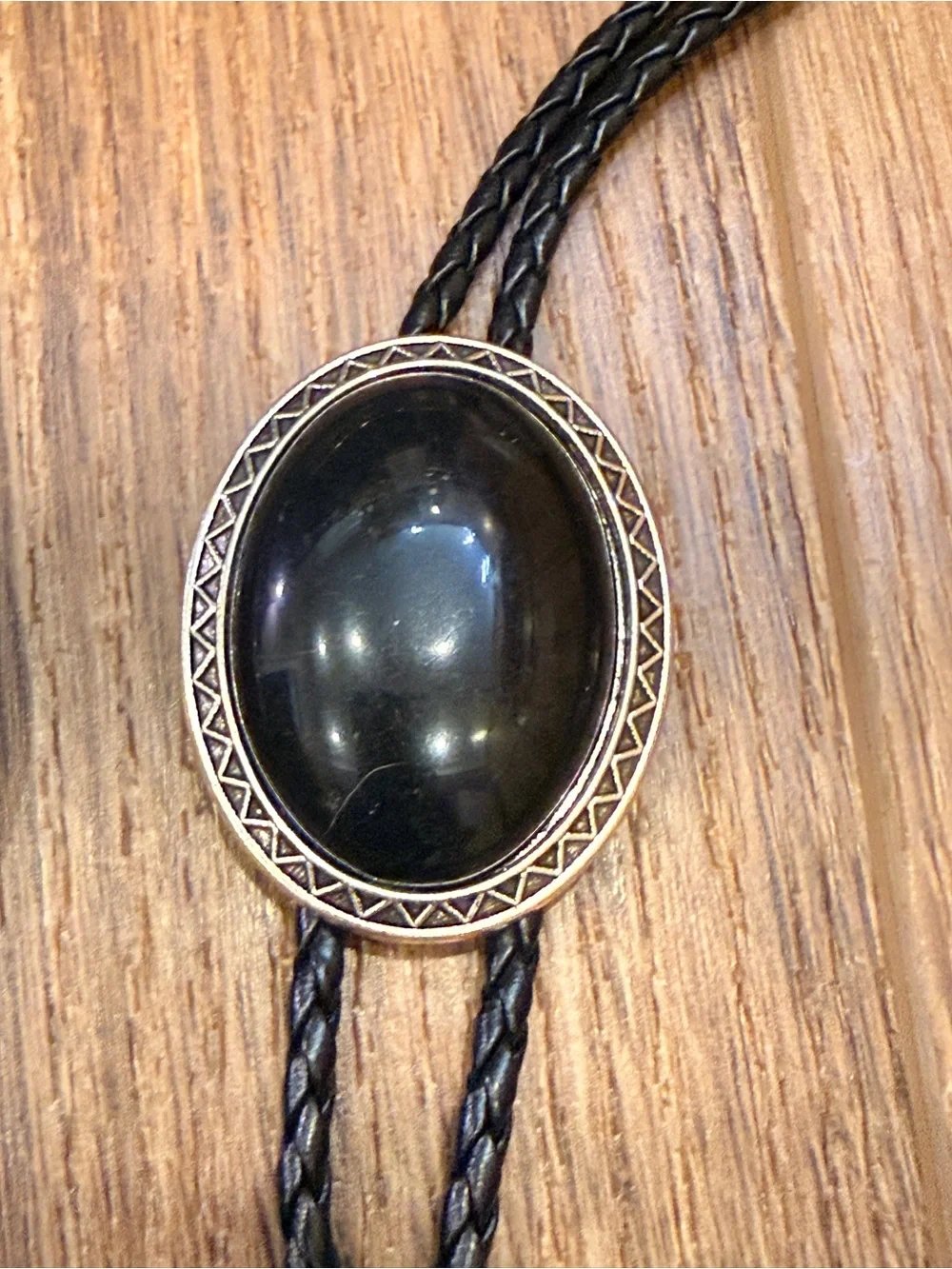 Vintage Handmade Western Leather Bolo Ties